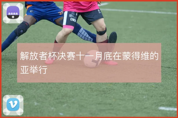 解放者杯决赛十一月底在蒙得维的亚举行
